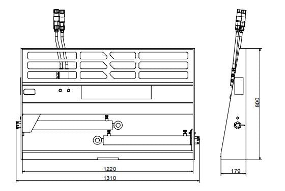 Skid Steer Hydraulic Positioning Pallet Forks Frame