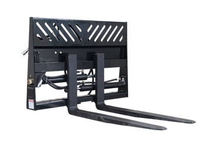 Skid Steer Hydraulic Positioning Pallet Forks Frame