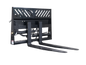 Skid Steer Hydraulic Positioning Pallet Forks Frame