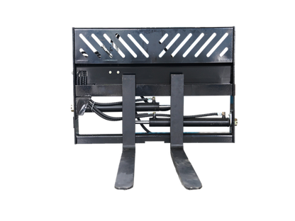 Skid Steer Hydraulic Positioning Pallet Forks Frame