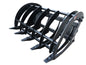 Skid Steer 72" Heavy Duty Root Grapple Rake