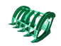 HD Root Grapple Rake Attachment Fits John Deere Hook