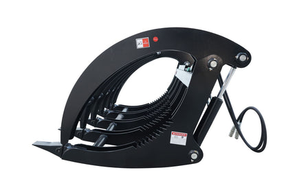 Skid Steer 72" Heavy Duty Root Grapple Rake