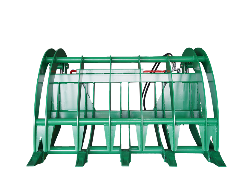 HD Root Grapple Rake Attachment Fits John Deere Hook