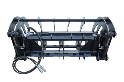 Skid Steer 72" Heavy Duty Root Grapple Rake