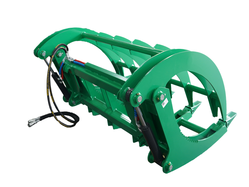 HD Root Grapple Rake Attachment Fits John Deere Hook