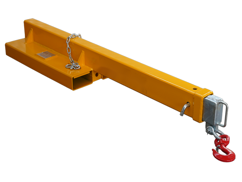 4.5T Extendable Forklift Jib, Fork Mounted Jibs & Lifting Beams