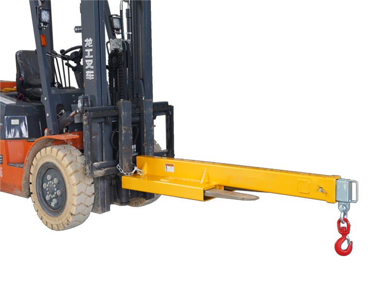 4.5T Extendable Forklift Jib, Fork Mounted Jibs & Lifting Beams