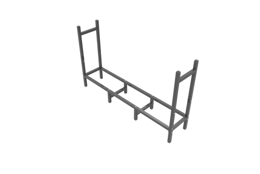 4ft Firewood Rack Indoor Outdoor