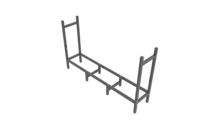 4ft Firewood Rack Indoor Outdoor