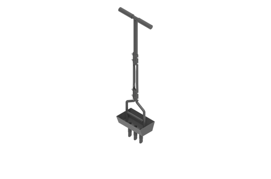 Lawn Aerator Coring Garden Tool – Professional-Grade Lawn Care with 3-Tine Design and Soil Core Storage Tray