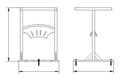 Manual Firewood Splitter for Home & Outdoor, No Axe Needed