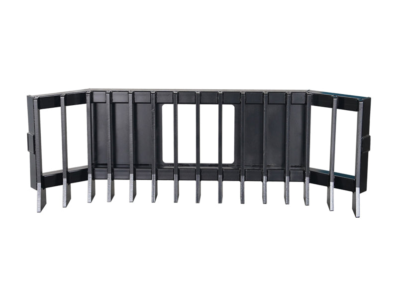 Heavy Duty Skid Steer Push Stick Rake Attachment