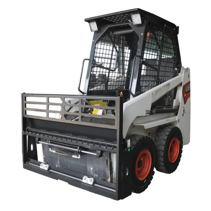 Skid Steer Adjustable Hydraulic Pallet Fork Frame Attachment