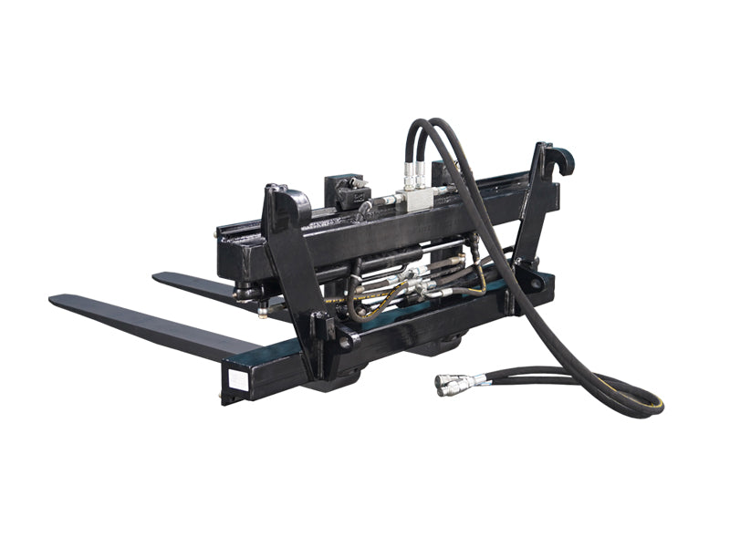 Hydraulic Adjust Pallet Forks Frame for Tractor Front Loader