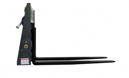 Skid Steer Hydraulic Positioning Pallet Forks Frame