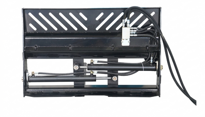 Skid Steer Hydraulic Positioning Pallet Forks Frame