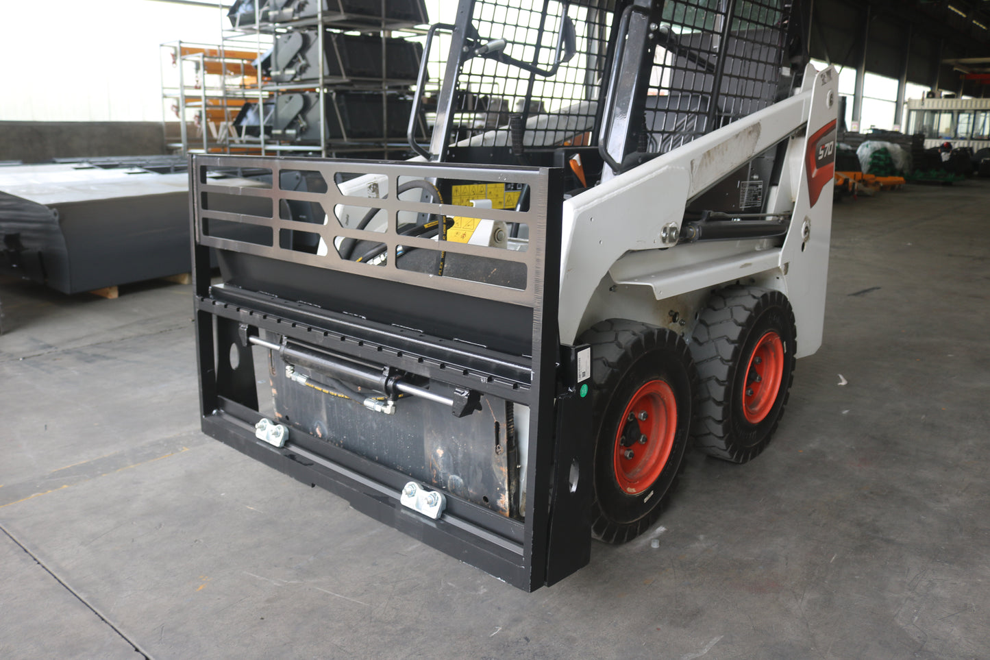 Side Shifter Pallet Forks for Skid Steer