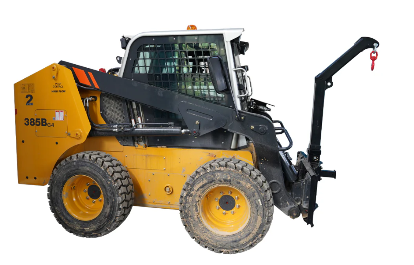 Skid Steer Tree Boom / Jib Pole Attachment