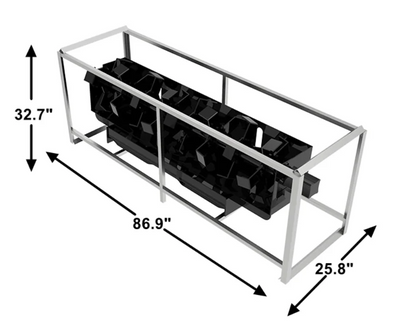 72" Skid Steer Light-Duty Rotary Tiller,Rototiller Attachments for Gardening