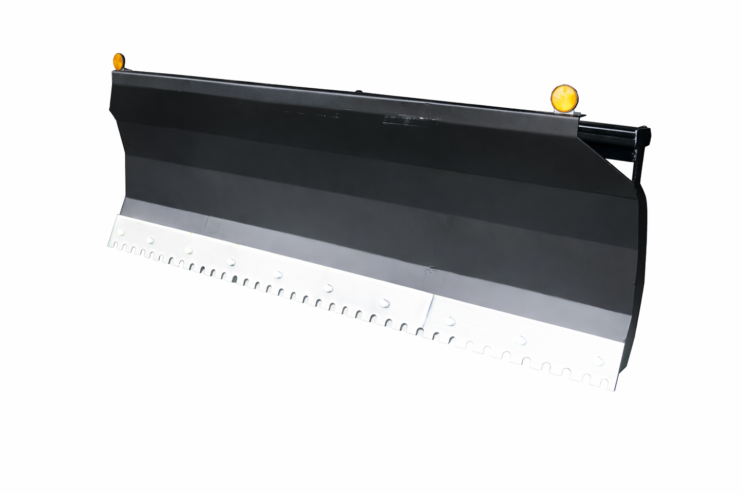 Skid Steer 72" Extreme-Duty Pusher Snow Plow, Snow Blade, Dozer Blade Combo Attachment