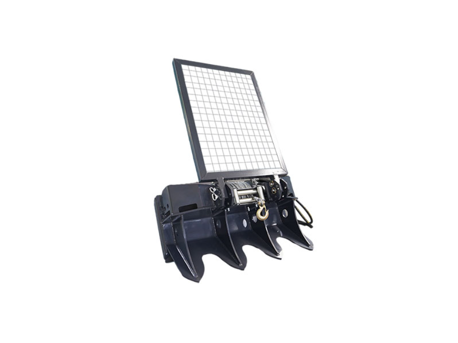 Skid Steer 6-Tons Forestry Winch, Hydraulic Logging Winch