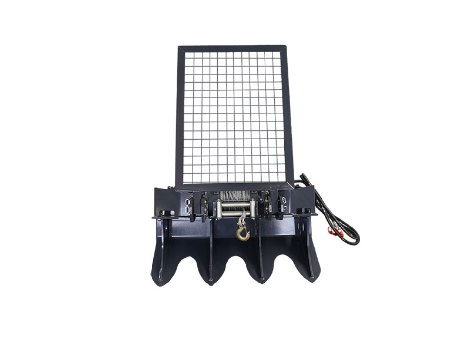 Skid Steer 6-Tons Forestry Winch, Hydraulic Logging Winch
