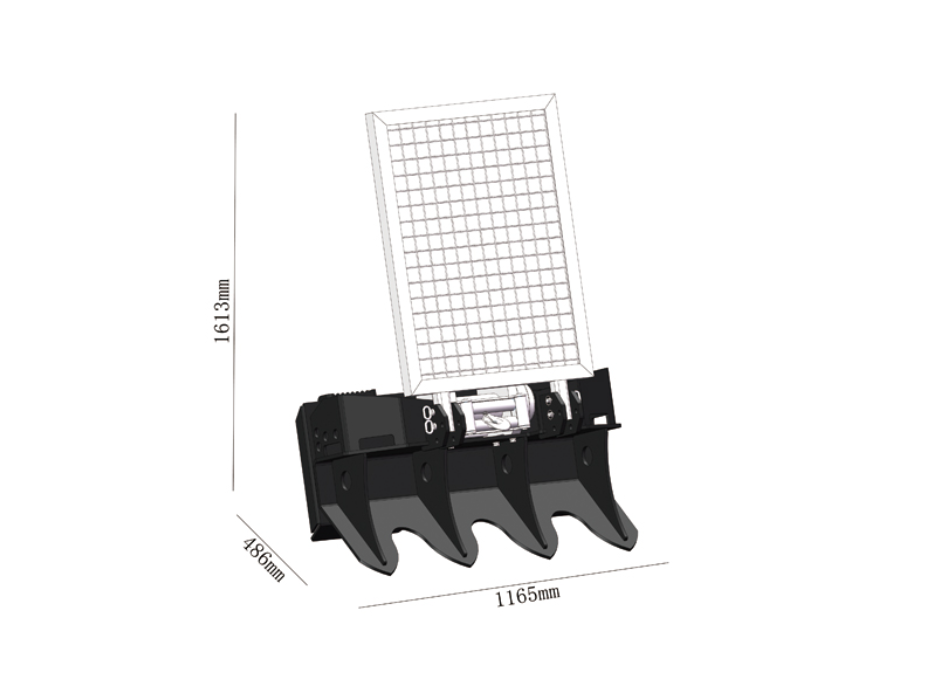 Skid Steer 6-Tons Forestry Winch, Hydraulic Logging Winch