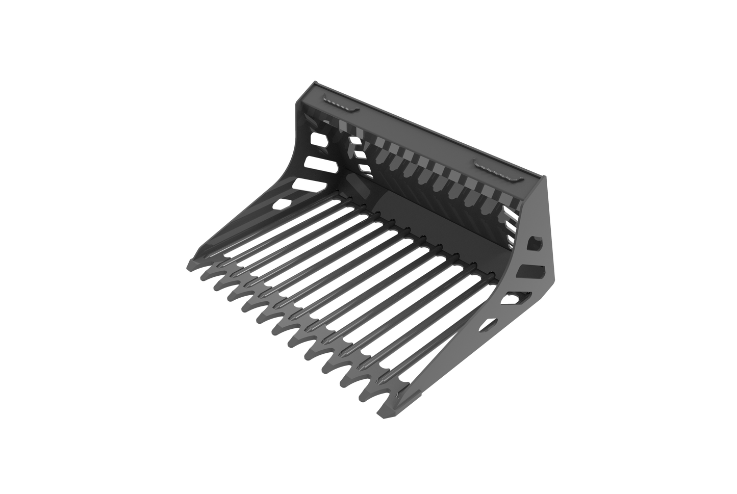 Rod Rock Bucket-Mini Skid Steer Attachment