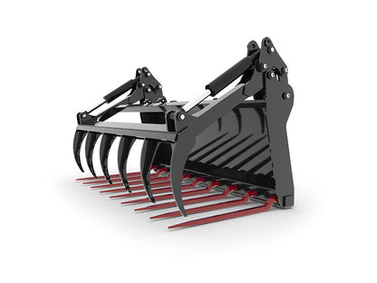 Skid Steer Manure Forks 72 & 84 IN, efficient handling of manure and silage