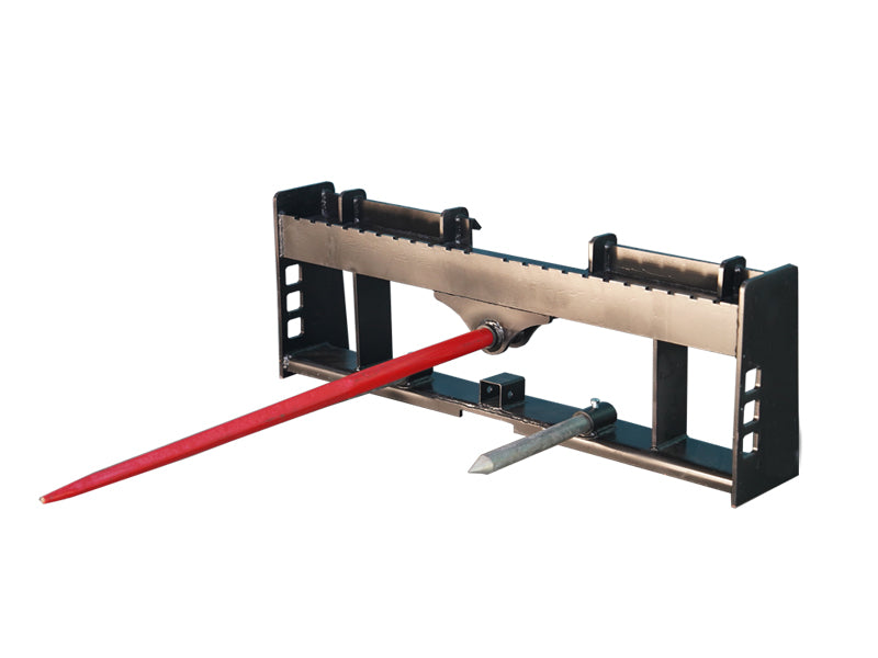 Heavy Duty 5000lb Capacity 48" Pallet Fork Hay Bale Spear Skid Steer Quick Tach