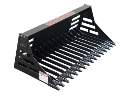 Construction Rock Bucket Attachment for Skid Steer Rake Bucket