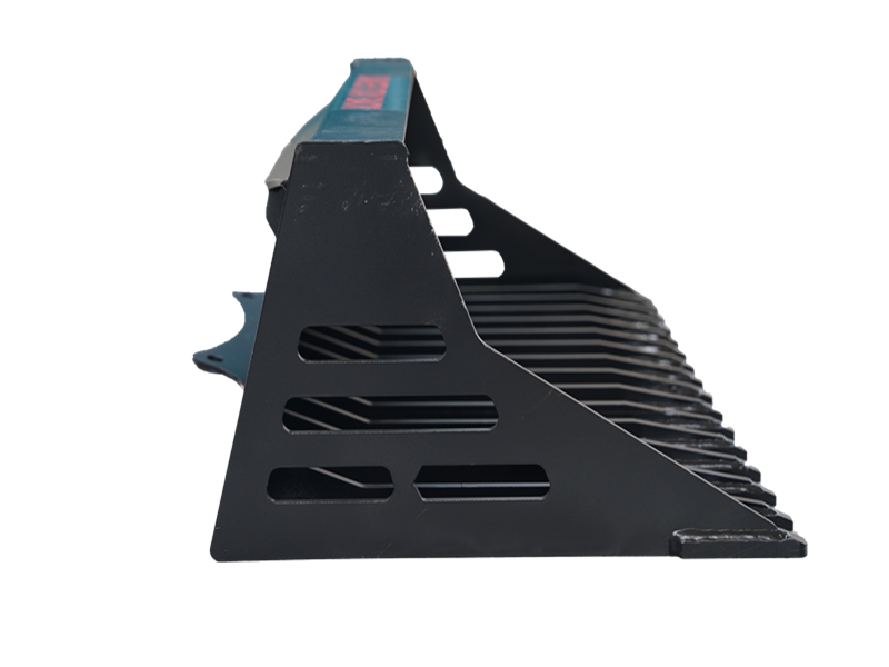 Construction Rock Bucket Attachment for Skid Steer Rake Bucket