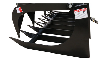 Skid Steer 72" Dual Cylinders Root Grapple Bucket