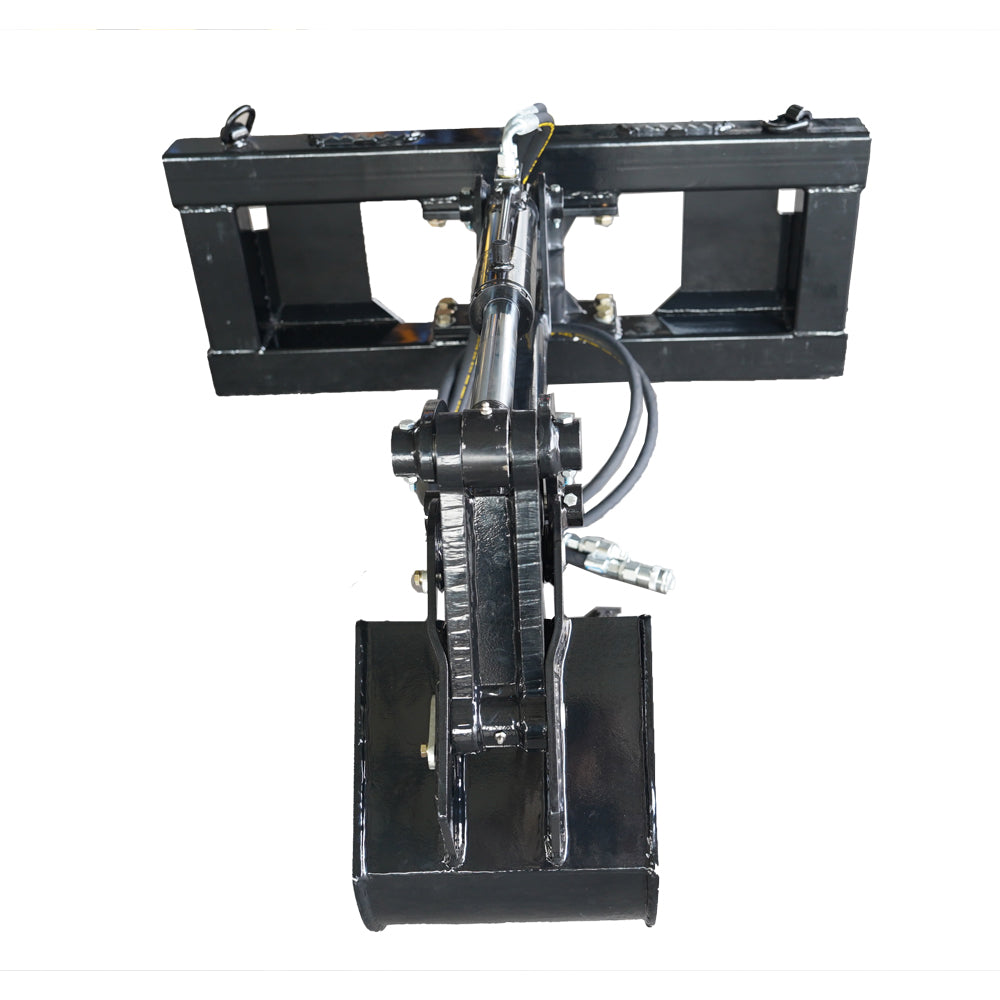 Backhoe Bucket-Skid Steer Ditching Attachment