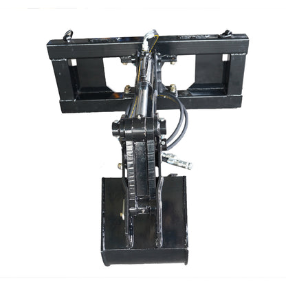 Backhoe Bucket-Skid Steer Ditching Attachment