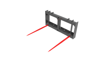 Universal Attachment: Compatible with Quick-Connect Skid Steers & Most Tractors