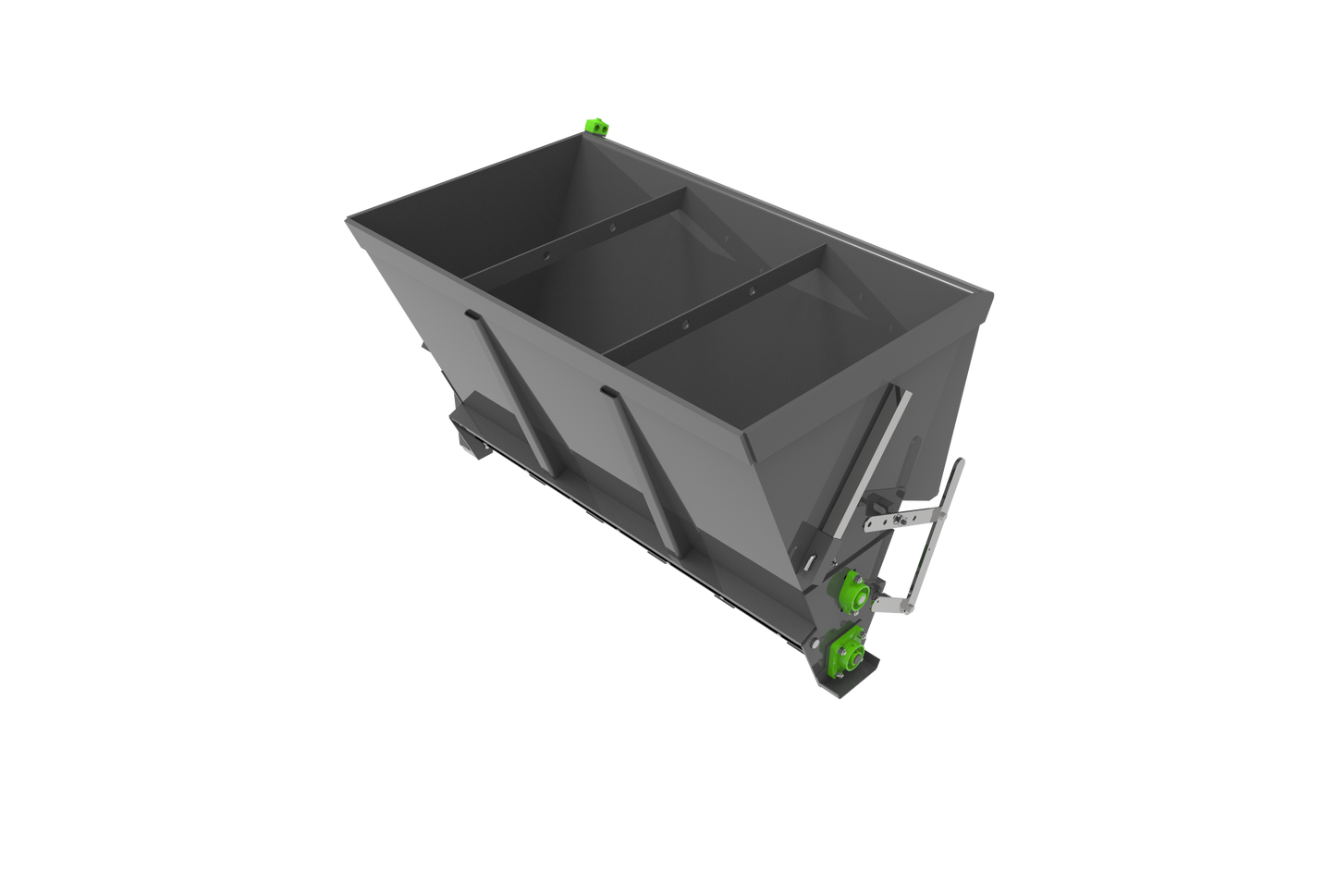 Hydraulic Salt Spreader – Self-Loading, Corrosion-Resistant for Multi-Material Spreading