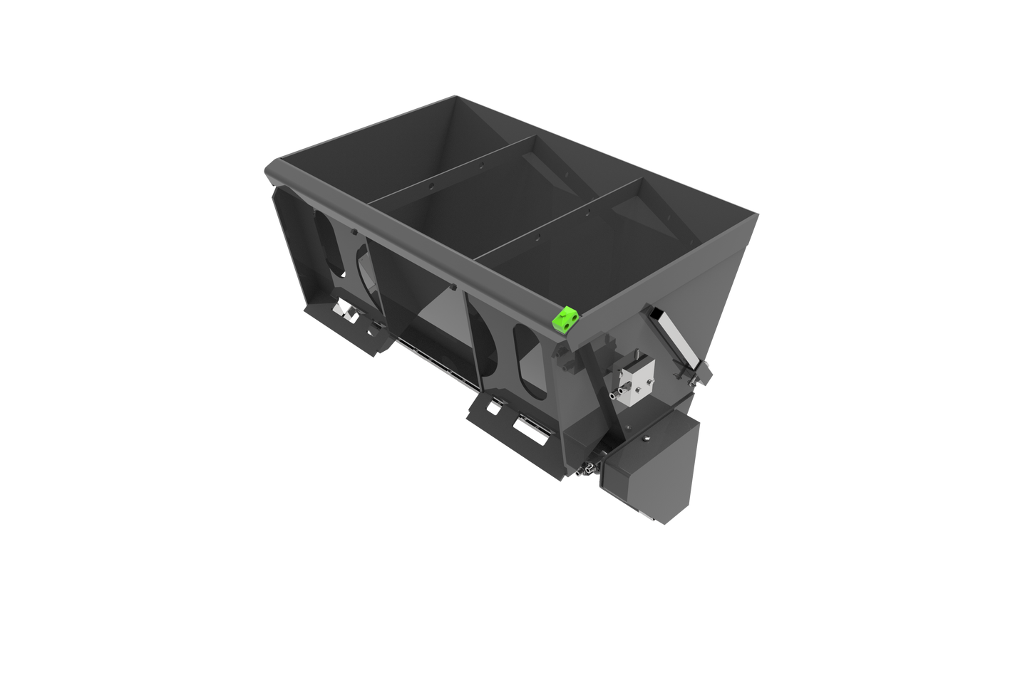 Hydraulic Salt Spreader – Self-Loading, Corrosion-Resistant for Multi-Material Spreading