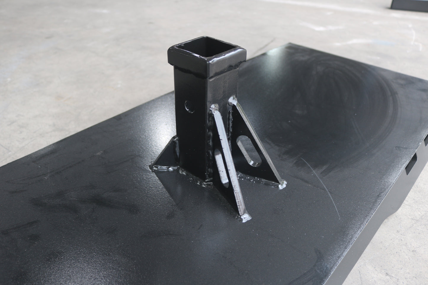 Skid Steer Trailer Receiver Mount Plate Hitch