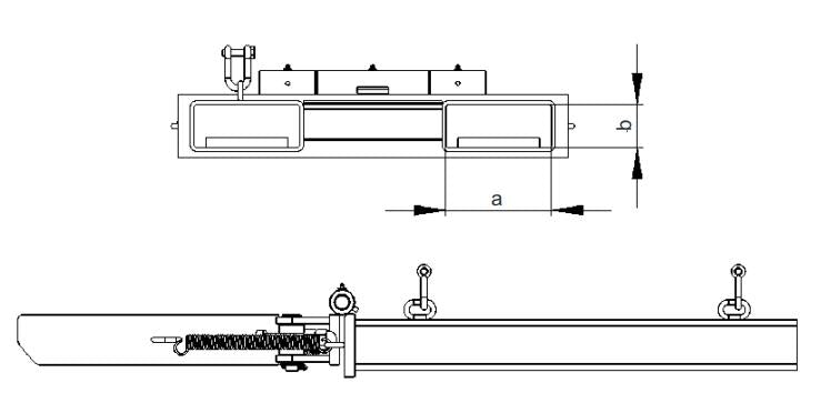 Single Drum Lifter, Forklift Drum Lifter