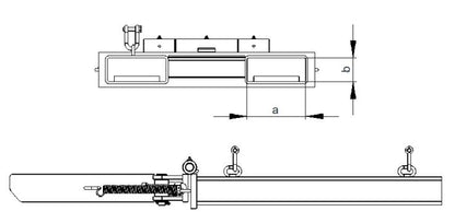 Single Drum Lifter, Forklift Drum Lifter