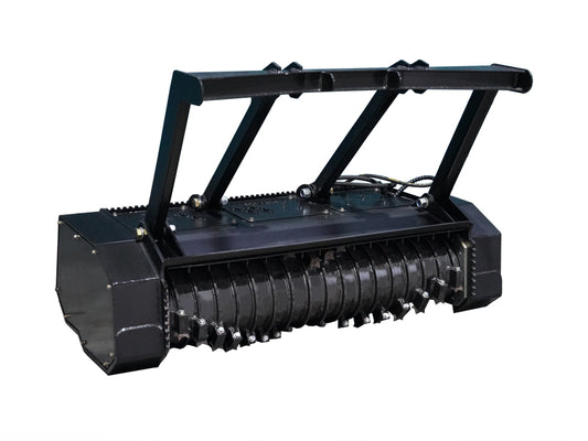 Skid Steer Drum Mulcher, Rotary Slasher, Grass Cutter