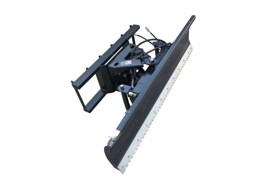 Skid Steer Hydraulic Angle Snow Blade Dozer Blade combo