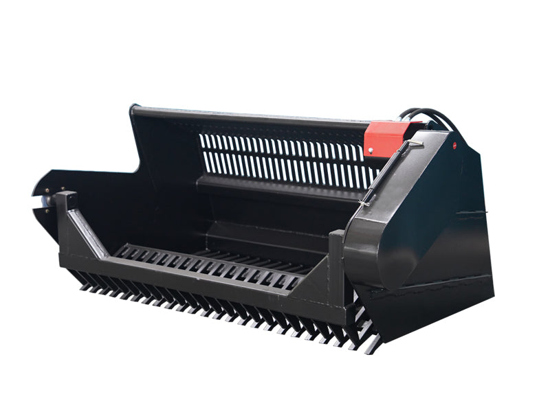 Skid Steer Rock Picker Saving time,money, and back aches