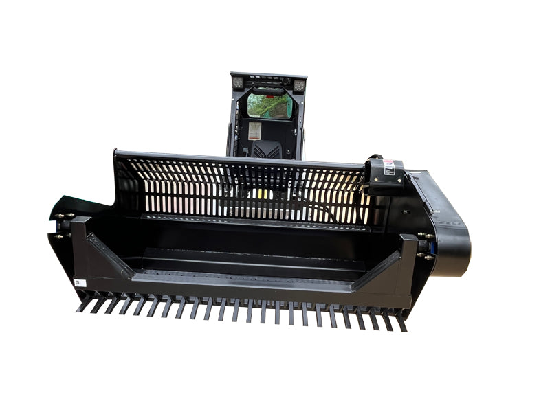 Skid Steer Rock Picker Saving time,money, and back aches