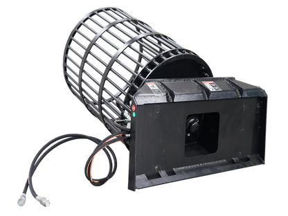 Skid Steer Rotary Rock Picker Attachment