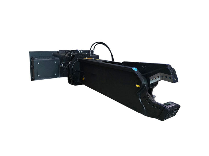 Skid Steer Scrap Shears equipped with rugged 360° rotation system