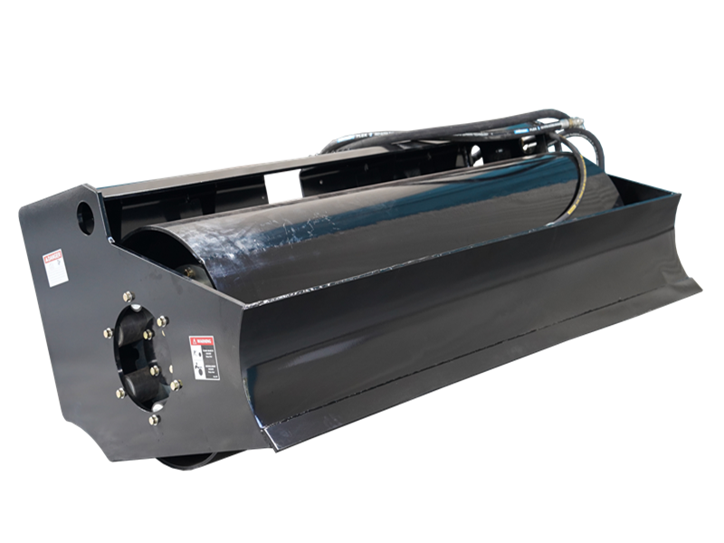 Skid Steer Vibratory Roller with hydraulically powered exciter systems