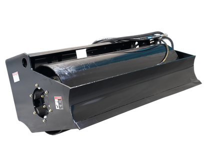 Skid Steer Vibratory Roller with hydraulically powered exciter systems